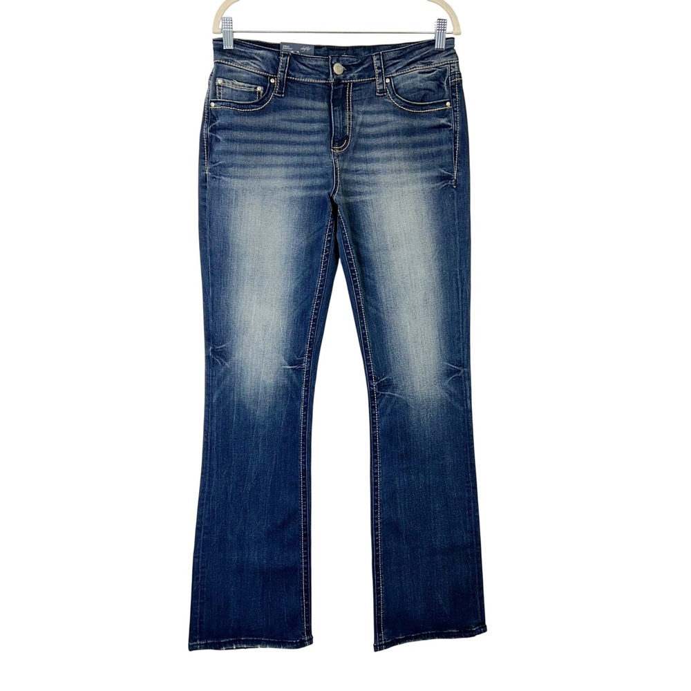 NEW Buckle Daytrip Virgo Bootcut Jeans Women's 29 Long Mid Rise Stretch